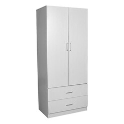 Picture of Fabula 2 Drawer Wardrobe Melamine Assorted HEQS