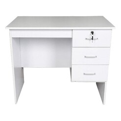 Picture of Fabula Study Desk with 3 Drawers Melamine Assorted HEQS