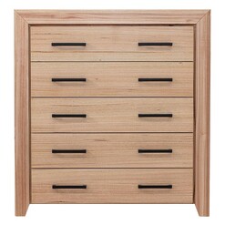 Picture of Farnum Messmate Chest of Drawers Eucalyptus Natural Beaumont & Braddock