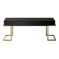 Picture of Faron Coffee Table Metal Black/Gold Castle Road Interiors