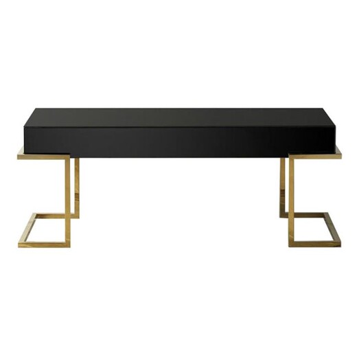 Picture of Faron Coffee Table Metal Black/Gold Castle Road Interiors