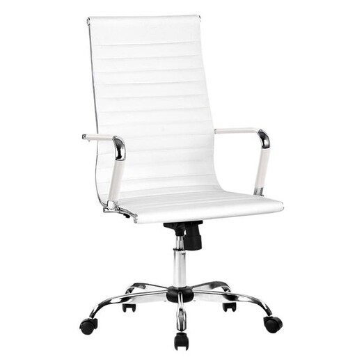 Picture of Favicci Office Chair Faux Leather White Resort Living