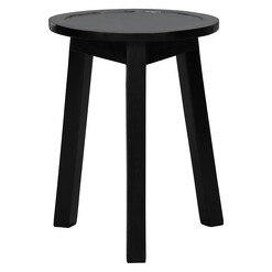 Picture of Feegan Timber Side Table (Set of 2) in Black by Kayu Estate