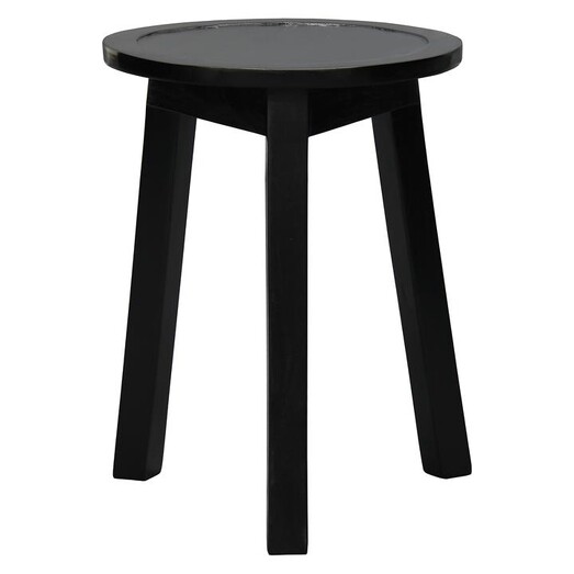 Picture of Feegan Timber Side Table (Set of 2) in Black by Kayu Estate