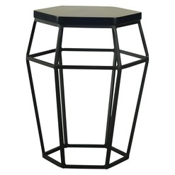 Picture of Felicity Black Side Table MDF Iniko