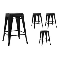 Picture of Felix Replica Tolix Set of 4 Bar Stools Metal Assorted Resort Living