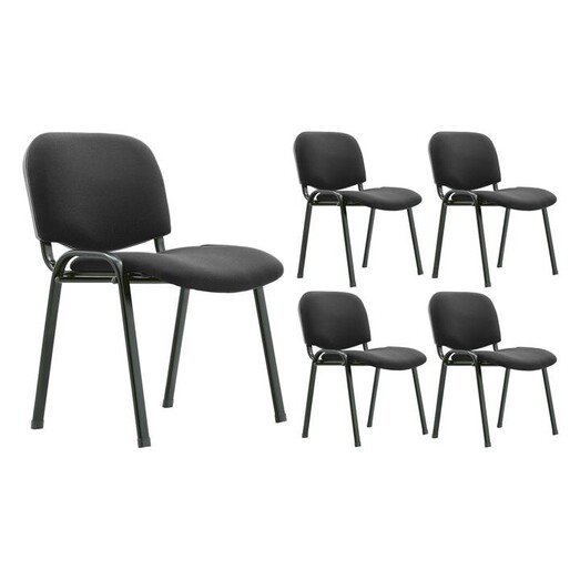 Picture of Fellows Chair (Set of 5) Faux Leather Black UBiZ Furniture
