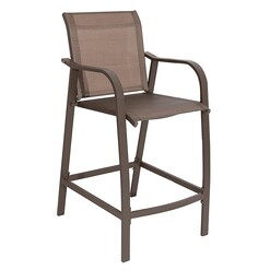 Picture of Femie Set of 2 Outdoor Bar Stools in Brown by Homeflex