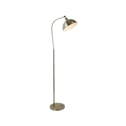 Picture of Fendiroma Modern Elegant Free Standing Reading Light - Antique Brass