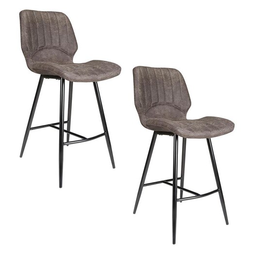 Picture of Finall Set of 2 Bar Stools Fabric Assorted Bay Road Designs Picture of Finall Set of 2 Bar Stools Fabric Assorted Bay Road Designs