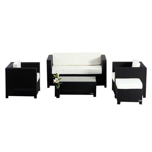 Picture of Finn Outdoor 5-Piece Sofa Set in Brown by Homeflex