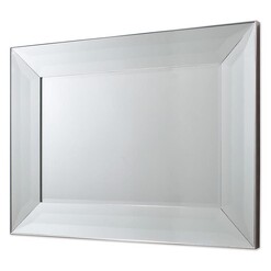 Picture of Fiorella Wall Mirror Glass Silver Castle Road Interiors