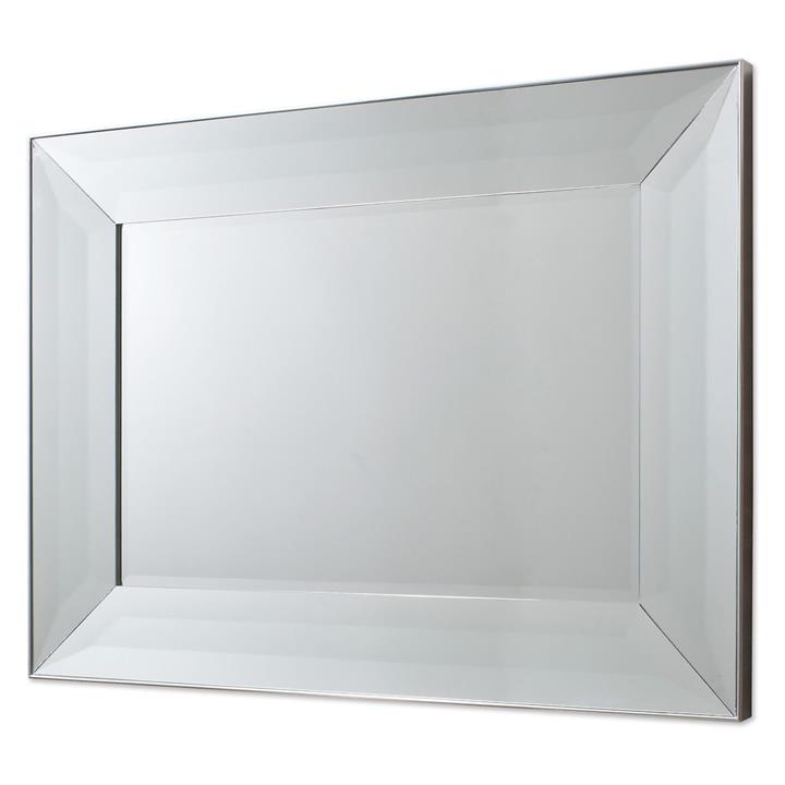 Picture of Fiorella Wall Mirror Glass Silver Castle Road Interiors