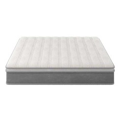 Picture of Firm Euro Top Latex Mattress Fabric White/Grey Regal Royal Design