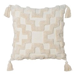Picture of Fletcher Tufted Cushion in Ivory by j.elliot HOME