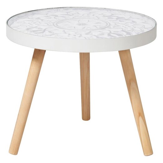 Picture of Fleur Coffee Table Wood White Wash Casa Uno