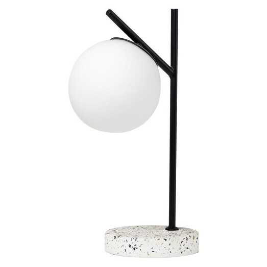 Picture of Flo Table Lamp in Black by Amalfi