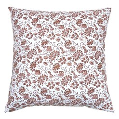 Picture of Floral Cotton Cushion Cover in Maroon by Status Collections