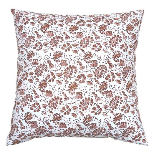 Picture of Floral Cotton Cushion Cover in Maroon by Status Collections