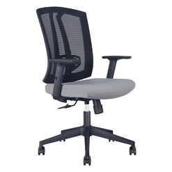 Picture of Florence Mesh Office Chair Fabric Black/Silver Urban Orb