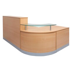 Picture of Flow Reception Counter Melamine Beech Rapidline