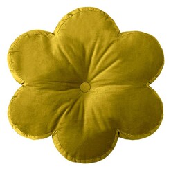 Picture of Flower Shaped Cushion in Green by Bambury