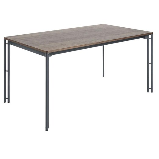 Picture of Fola Extendable Dining Table MDF Graphite/Walnut Vida & Co.