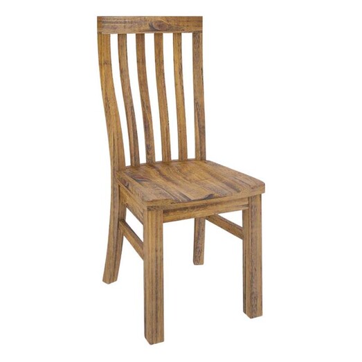 Picture of Francie Timber Dining Chair Wood Rustic Oak Dover Mason