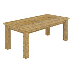 Picture of Francie Timber Dining Table Wood Rustic Oak Dover Mason