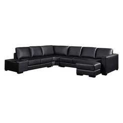 Picture of Frans Leather 6 Seater Modular Sofa Assorted Rothbury Home
