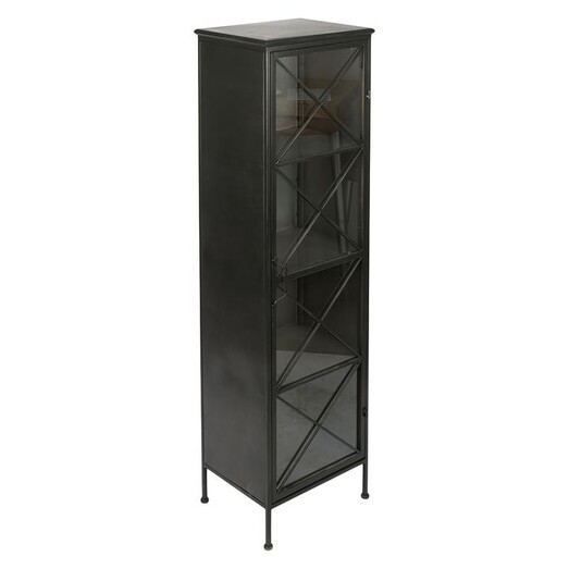 Picture of Frazer Display Cabinet Size Small in Black by Casa Uno Picture of Frazer Display Cabinet Size Small in Black by Casa Uno