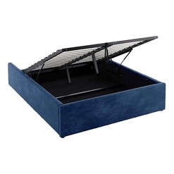 Picture of Freeman Fabric Gas Lift Storage Bed Base Linen Assorted Regal Royal Design