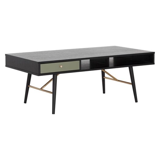 Picture of Frida Coffee Table MDF Black/Gold Iniko