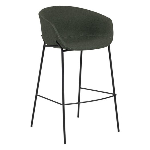 Picture of Fridu Fabric Bar Stool, Black Assorted Vida & Co. Picture of Fridu Fabric Bar Stool, Black Assorted Vida & Co.
