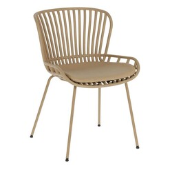 Picture of Fulvia Outdoor Dining Chair in Beige by Vida & Co.