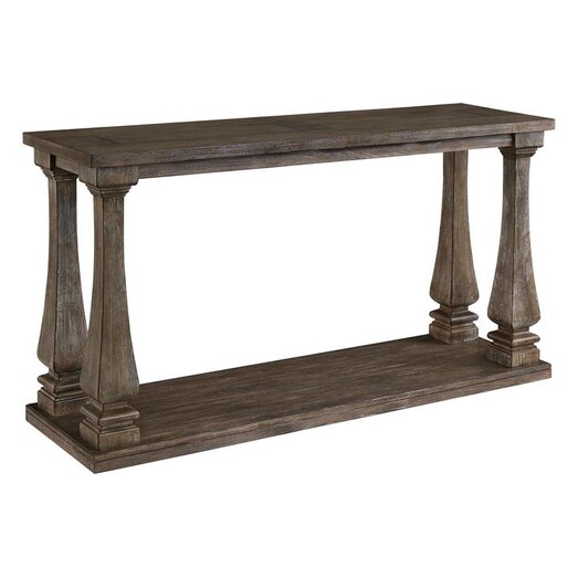 Picture of Gallatin Console Table Wood Brown Jasper Home Living