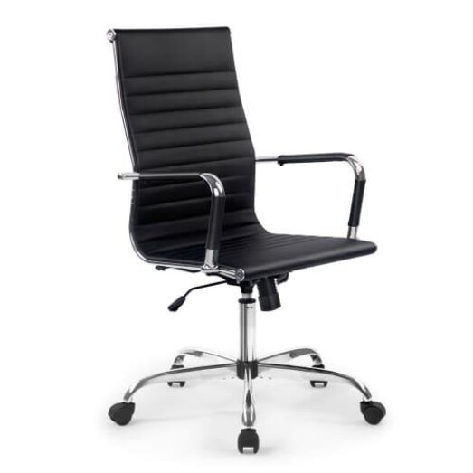 Picture of Gaming Office Chair Computer Desk Chairs Home Work Study Black High Back