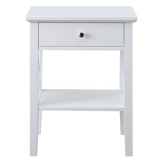 Picture of Garnill Side Table in White by Meubilair