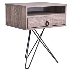 Picture of Garrett Bedside Table MDF Assorted Emma's Design