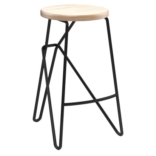 Picture of Garrin Bar Stool Wood Assorted Living by Design Picture of Garrin Bar Stool Wood Assorted Living by Design