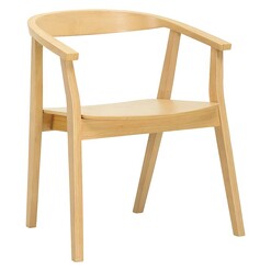 Picture of Gayle Natural Dining Chair Wood Iniko