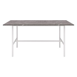 Picture of Gemma Dining Table Metal White HOMESTAR