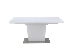 Picture of Genesis Extension Rectangular Dining Table 160-220cm - White