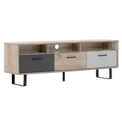 Picture of Genevieve Entertainment Unit Chipboard Neutrals U.S Designs
