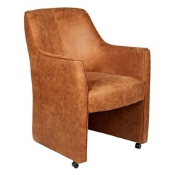 Picture of Genoa Armchair Fabric Antique Brown New Oriental