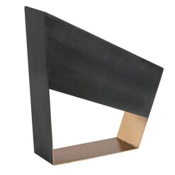 Picture of Geoma Table Lamp, Quadrilateral Metal Brass/Black Vida & Co.