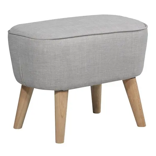 Picture of Georgia Fabric & Timber Ottoman Assorted Dover Mason Picture of Georgia Fabric & Timber Ottoman Assorted Dover Mason