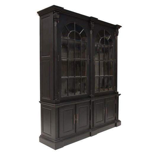Picture of Georgian 2 Door Cabinet Wood Black Hudson Furniture Picture of Georgian 2 Door Cabinet Wood Black Hudson Furniture