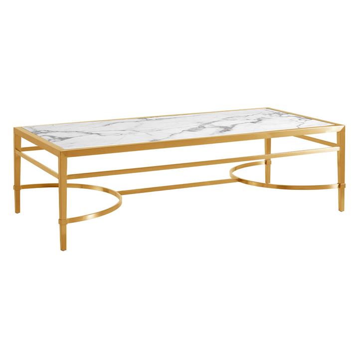Picture of Georgian Coffee Table Marble Metal Gold Future Classics Furniture