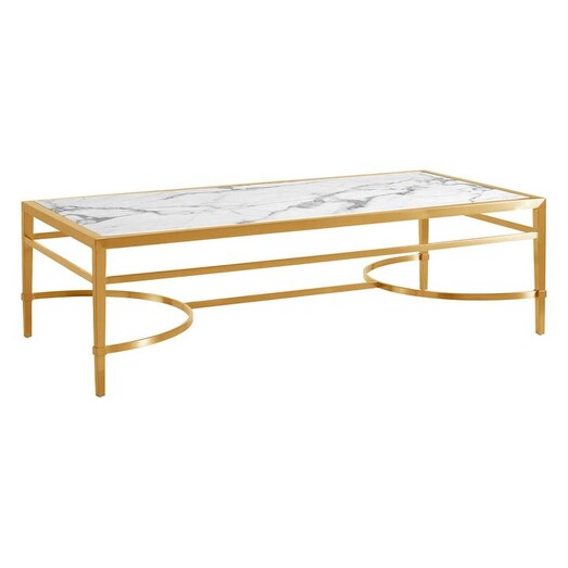 Picture of Georgian Coffee Table Marble Metal Gold Future Classics Furniture